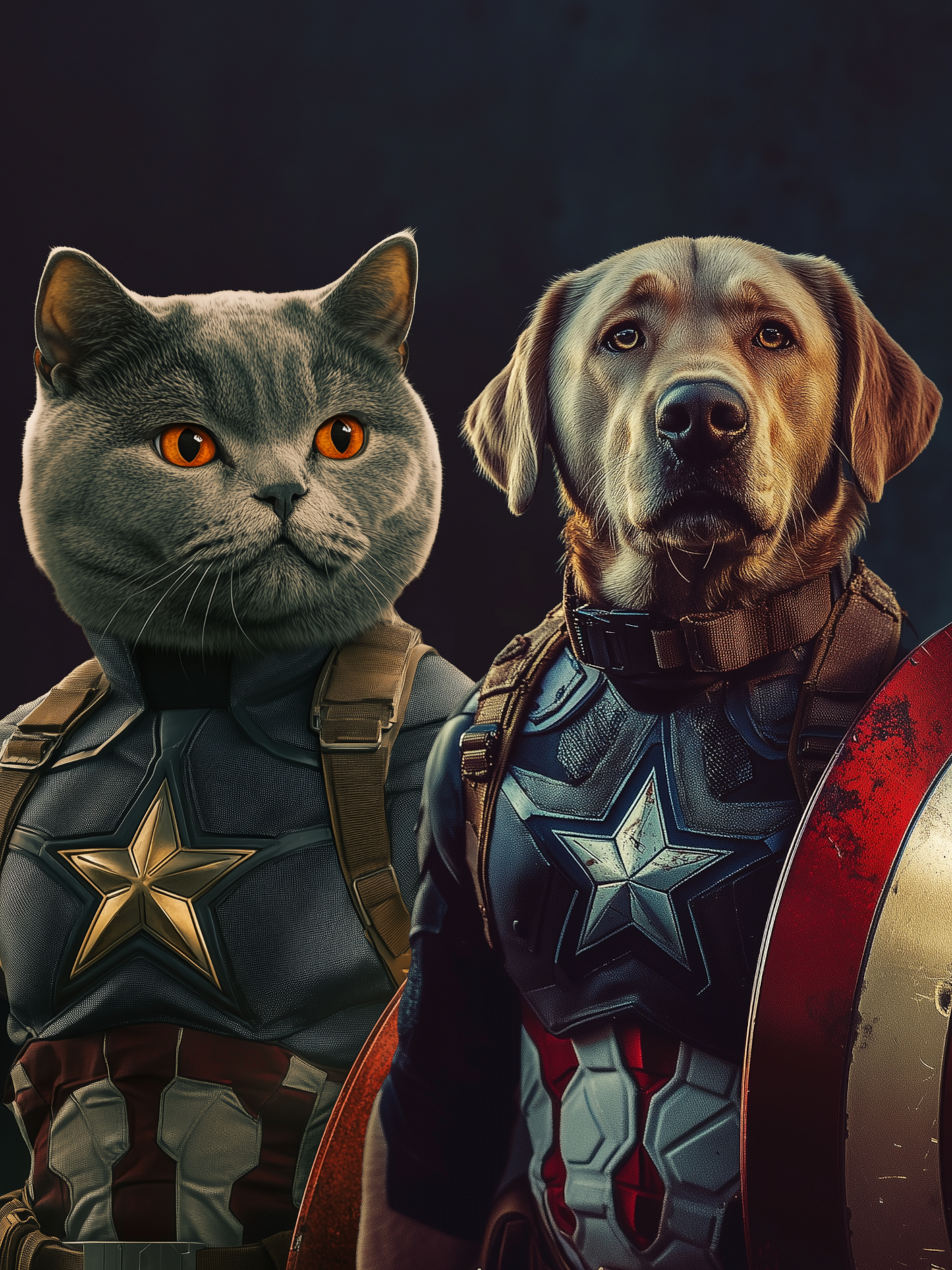 Captain Pet 人像風格